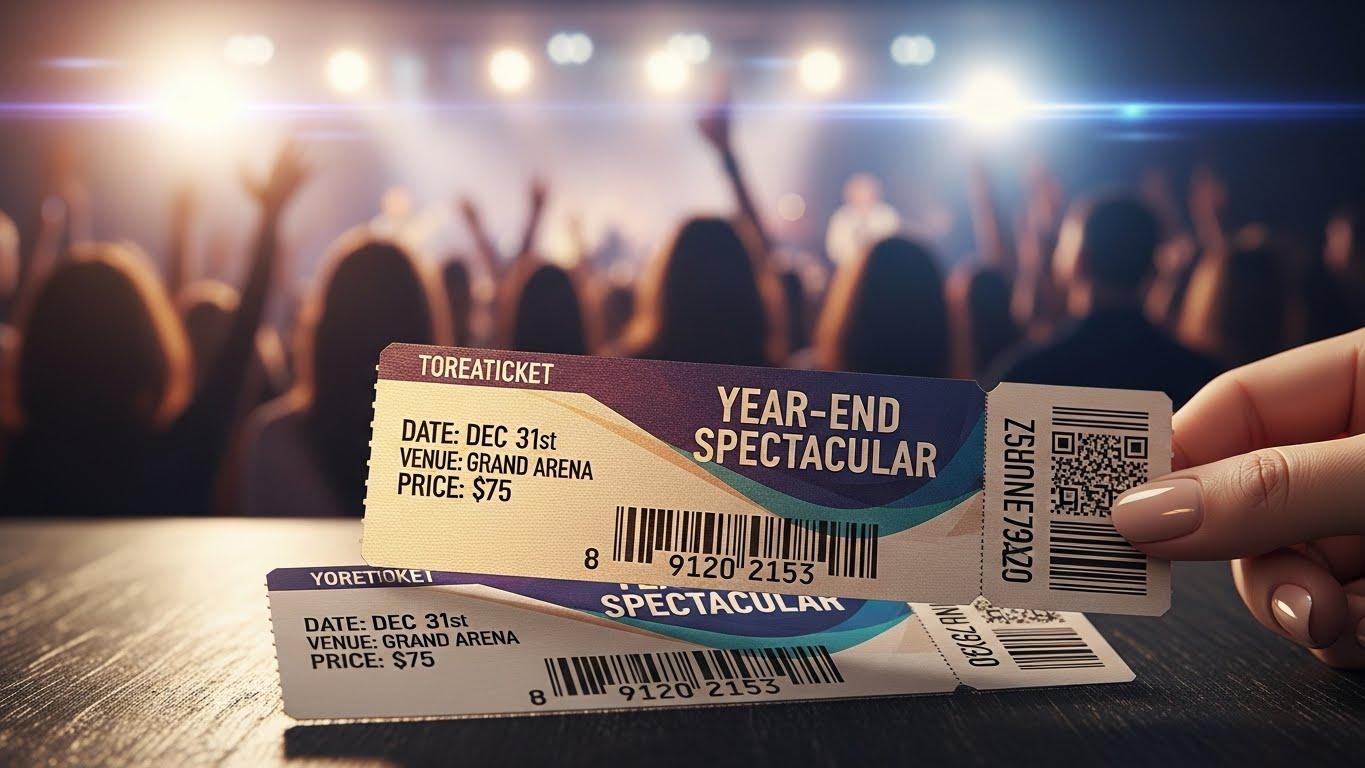 연말 콘서트 표