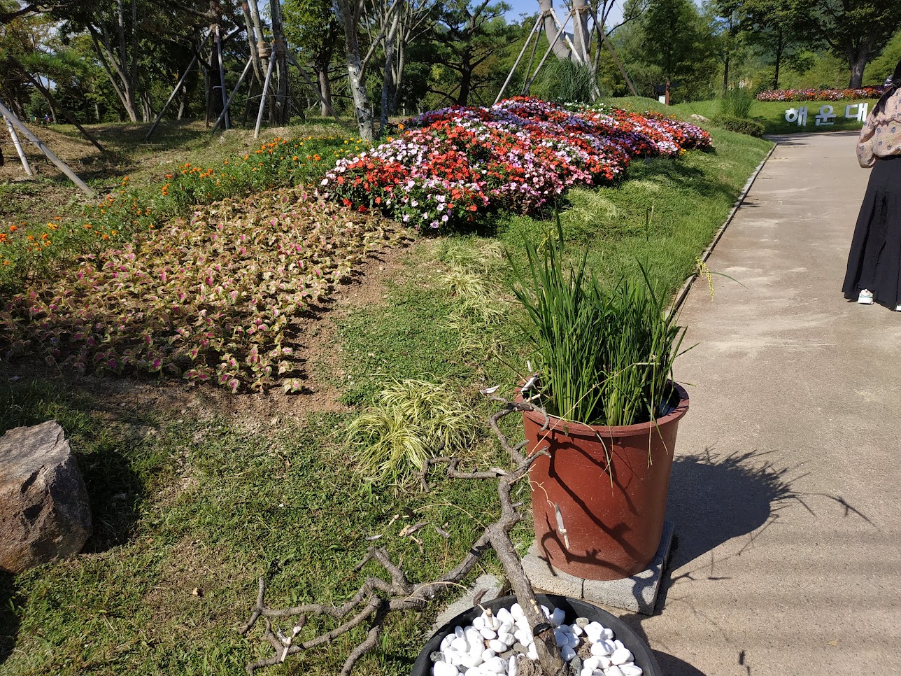 해운대 수목원. 입구 근처