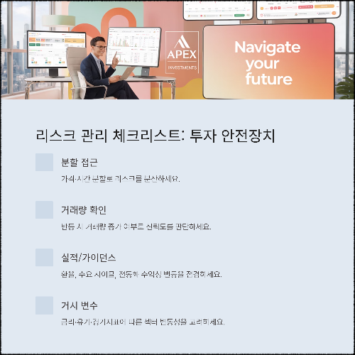 리스크 관리 체크리스트