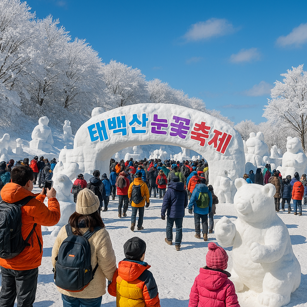 1월 태백산눈축제