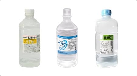 여러가지 생리식염수