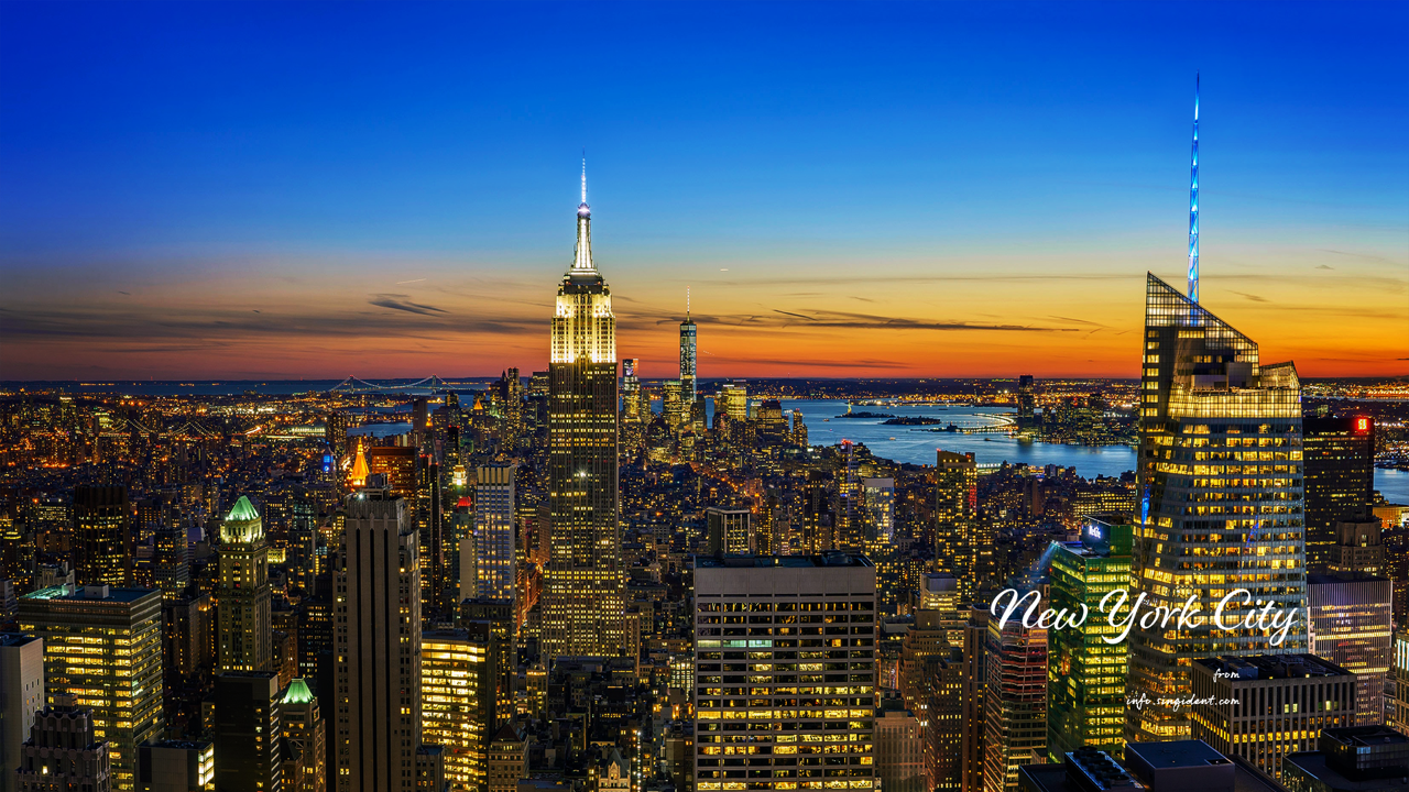 07 엠파이어 스테이트 빌딩 C - New York City 뉴욕배경화면