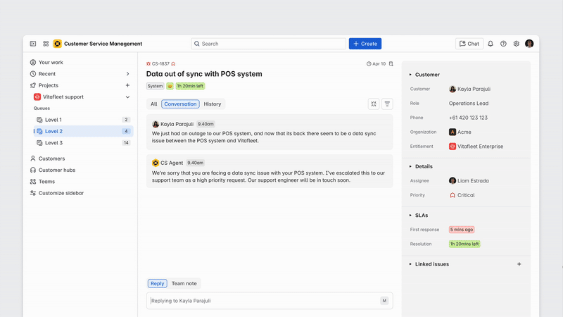 Customer Service Management - AI 에이전트 - 더 나아진 인간과 AI 협업