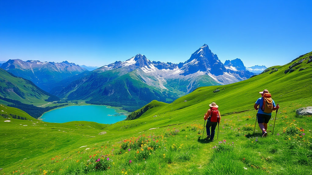 알프스의 보석을 걷다