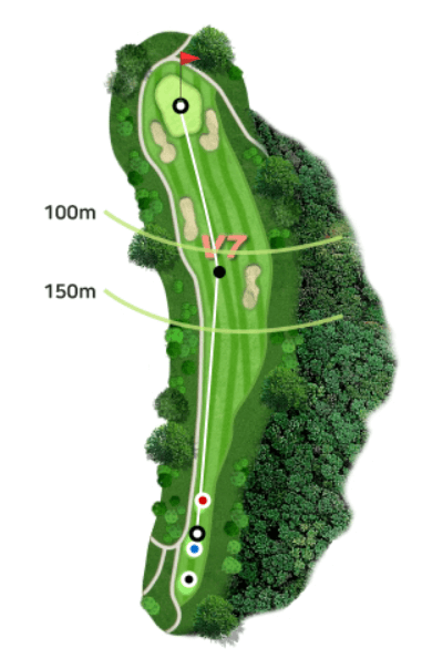 밸리 코스 7 Hole