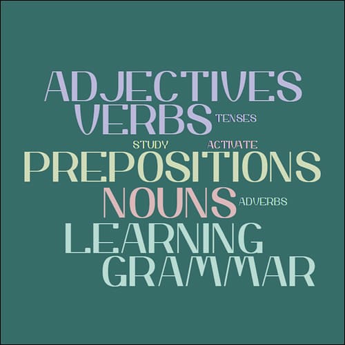 영어 문법 관련 단어들