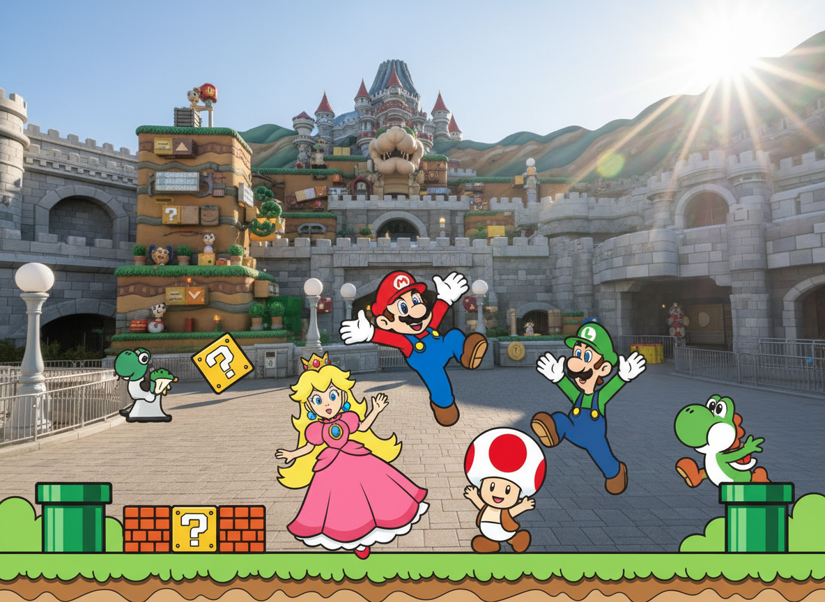 2026 오사카 유니버셜 스튜디오 닌텐도 월드 예약 확약권 정리권