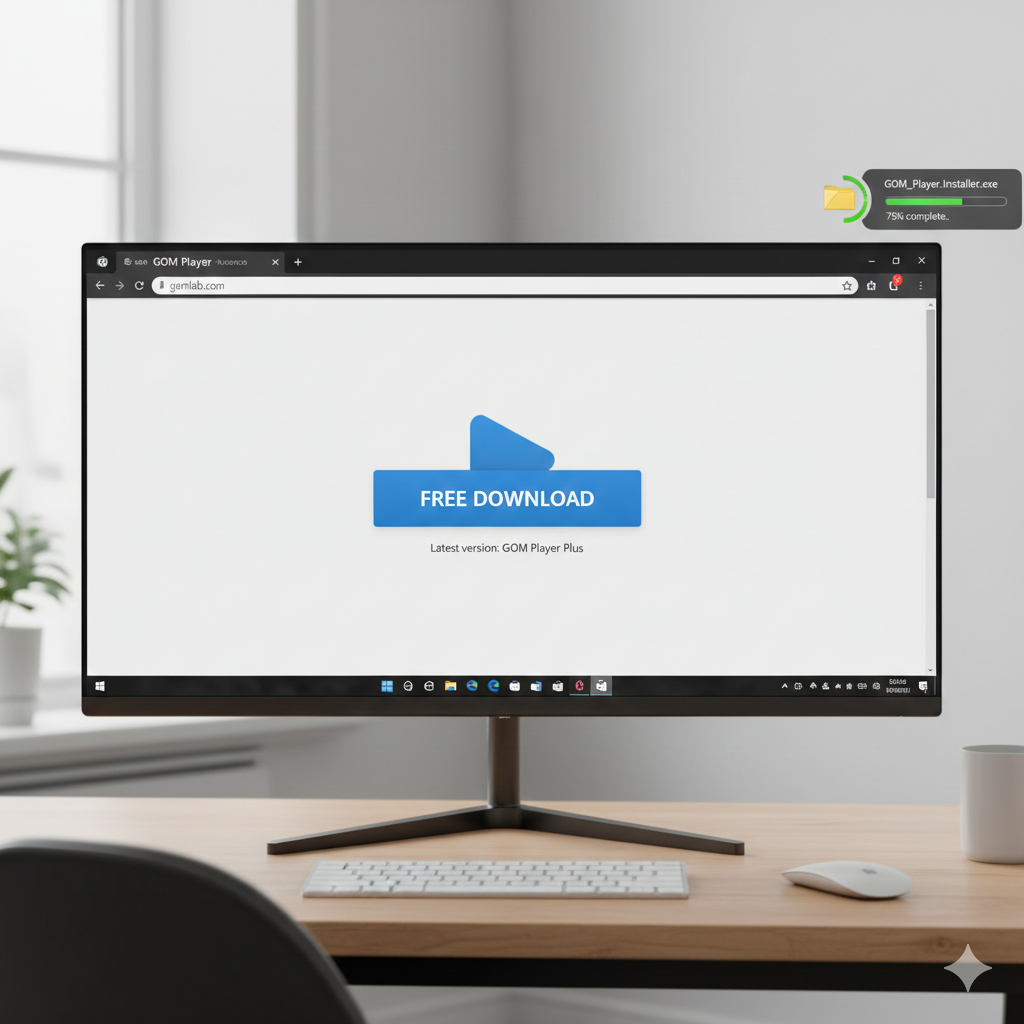 곰플레이어 PC버전 다운로드 설치 방법