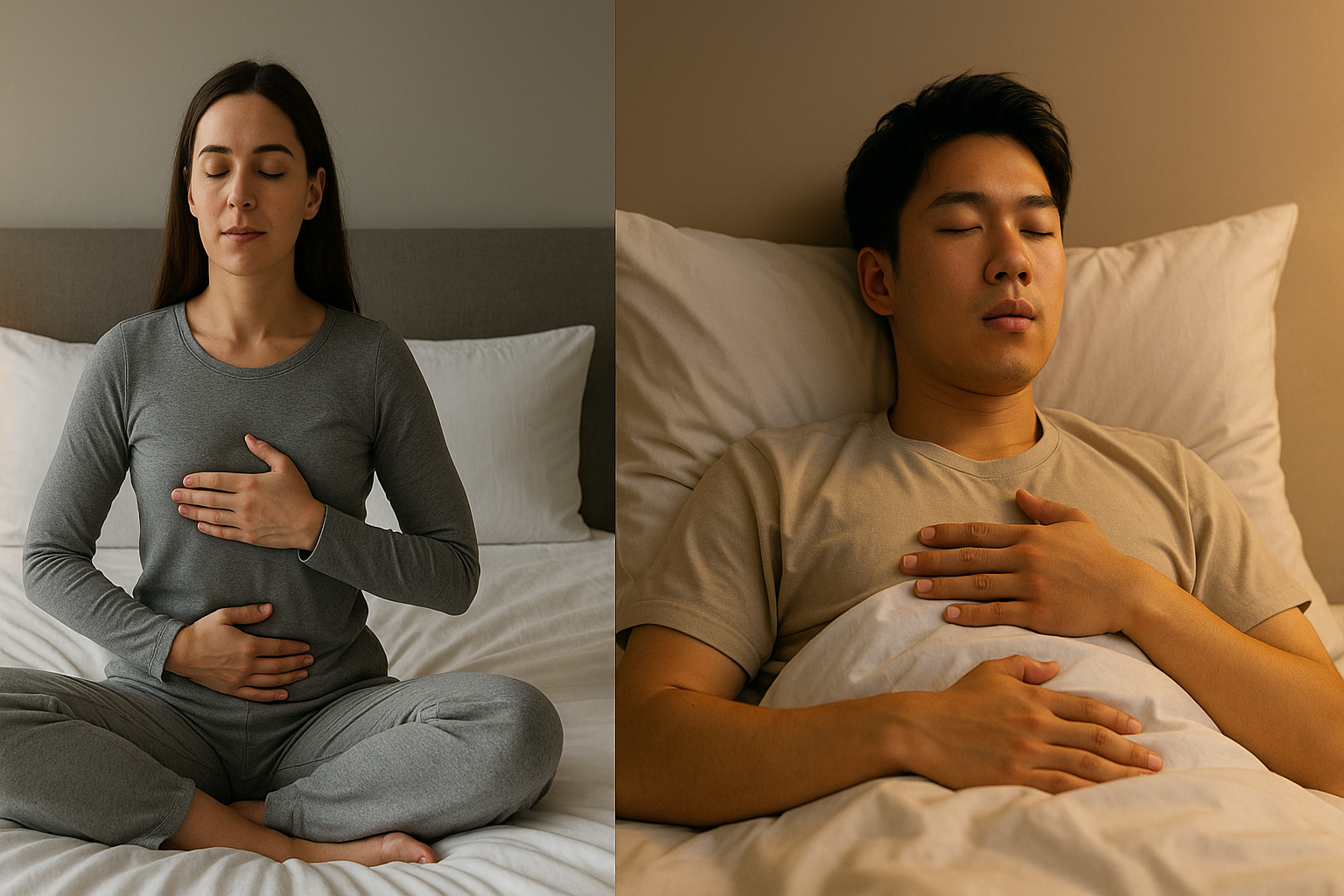 잠들기 전 5분 브레싱 루틴