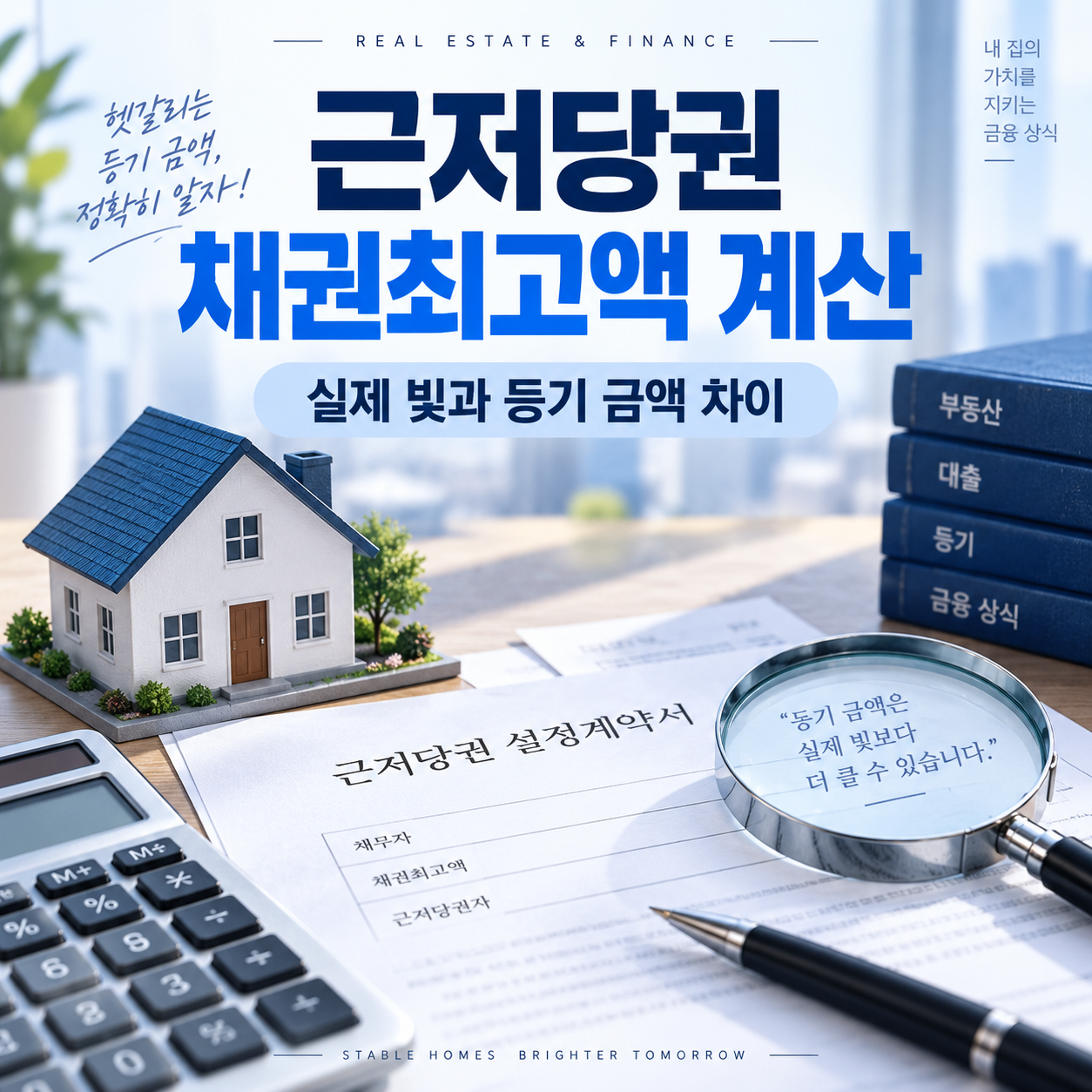 근저당권 채권최고액 계산
