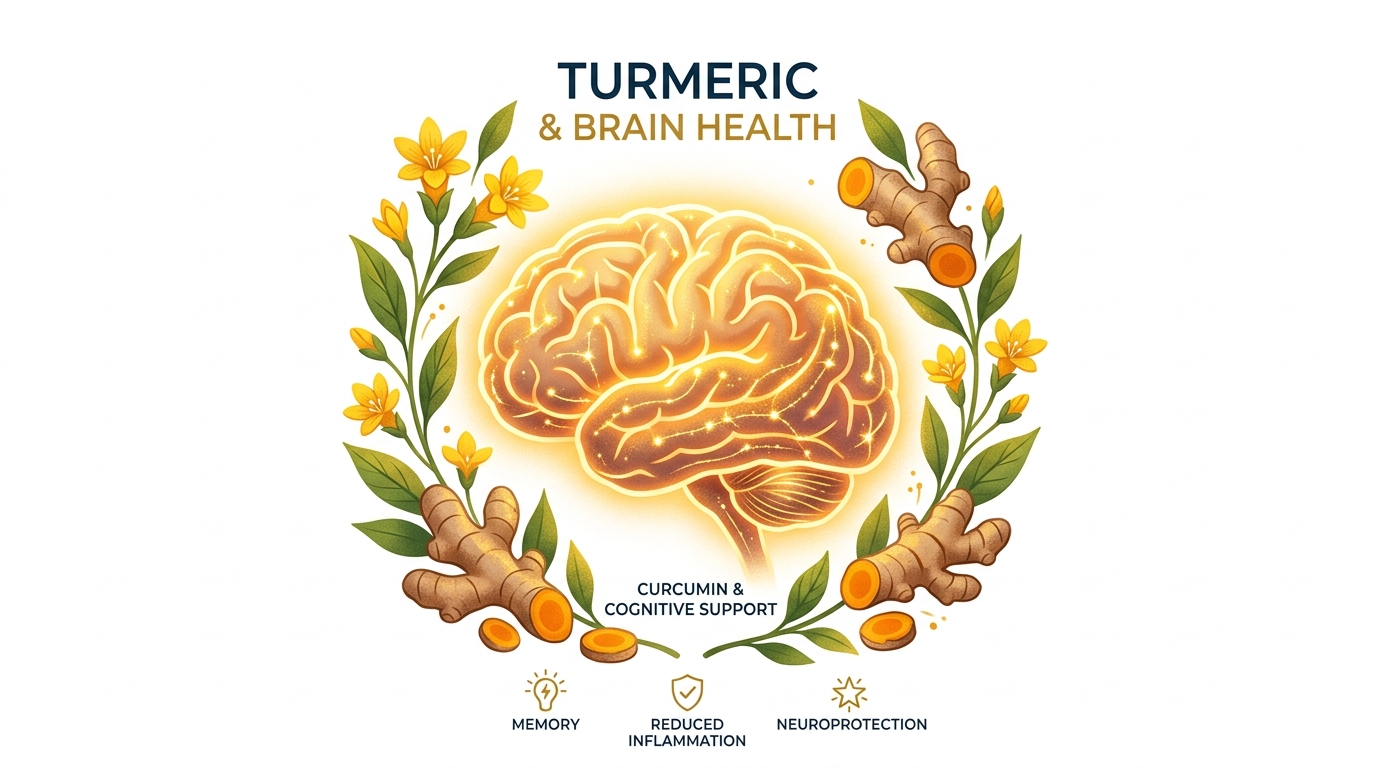 뇌 건강 - 강황의 효능