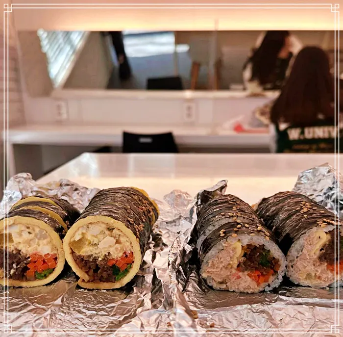 마포, 대흥역, 서강대 맛집 달걀 감자샐러드 김밥