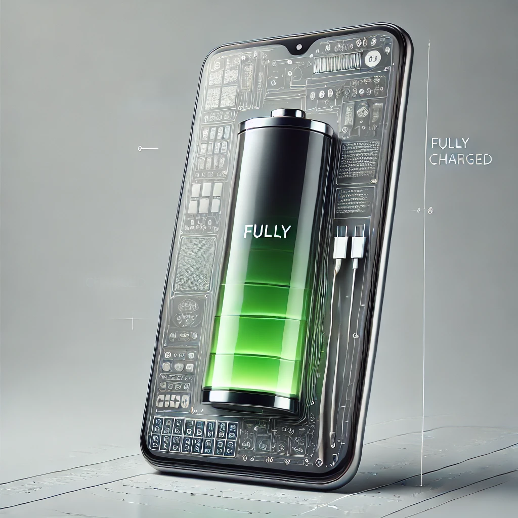 스마트폰 배터리 사진