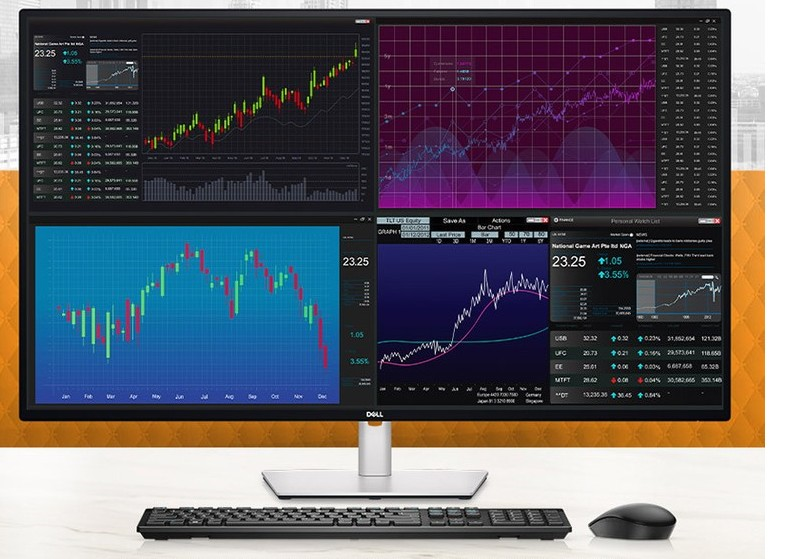 주식용모니터- DELL-U4323QE