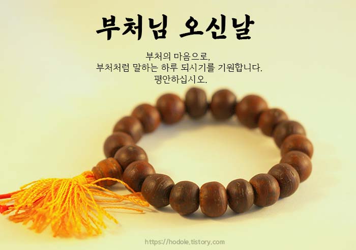 묵주 사진과 글