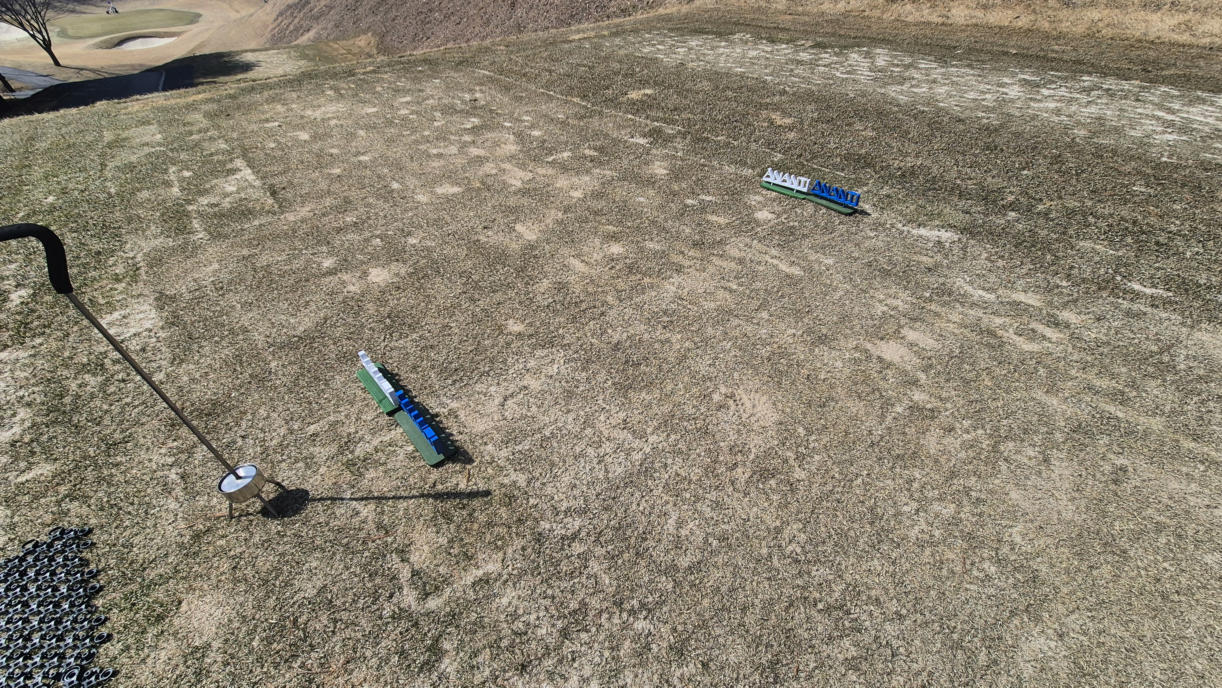 아난티코드gc 잣나무-느티나무 코스 티잉구역 상태