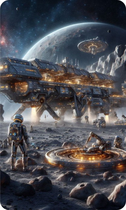 우주 채굴 &ndash; 자원의 경계를 넘는 미래 산업