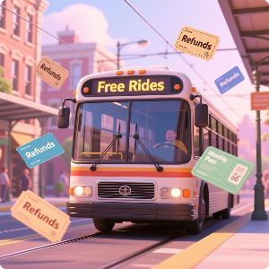 대중교통 무임&middot;환급&middot;정기권 이미지