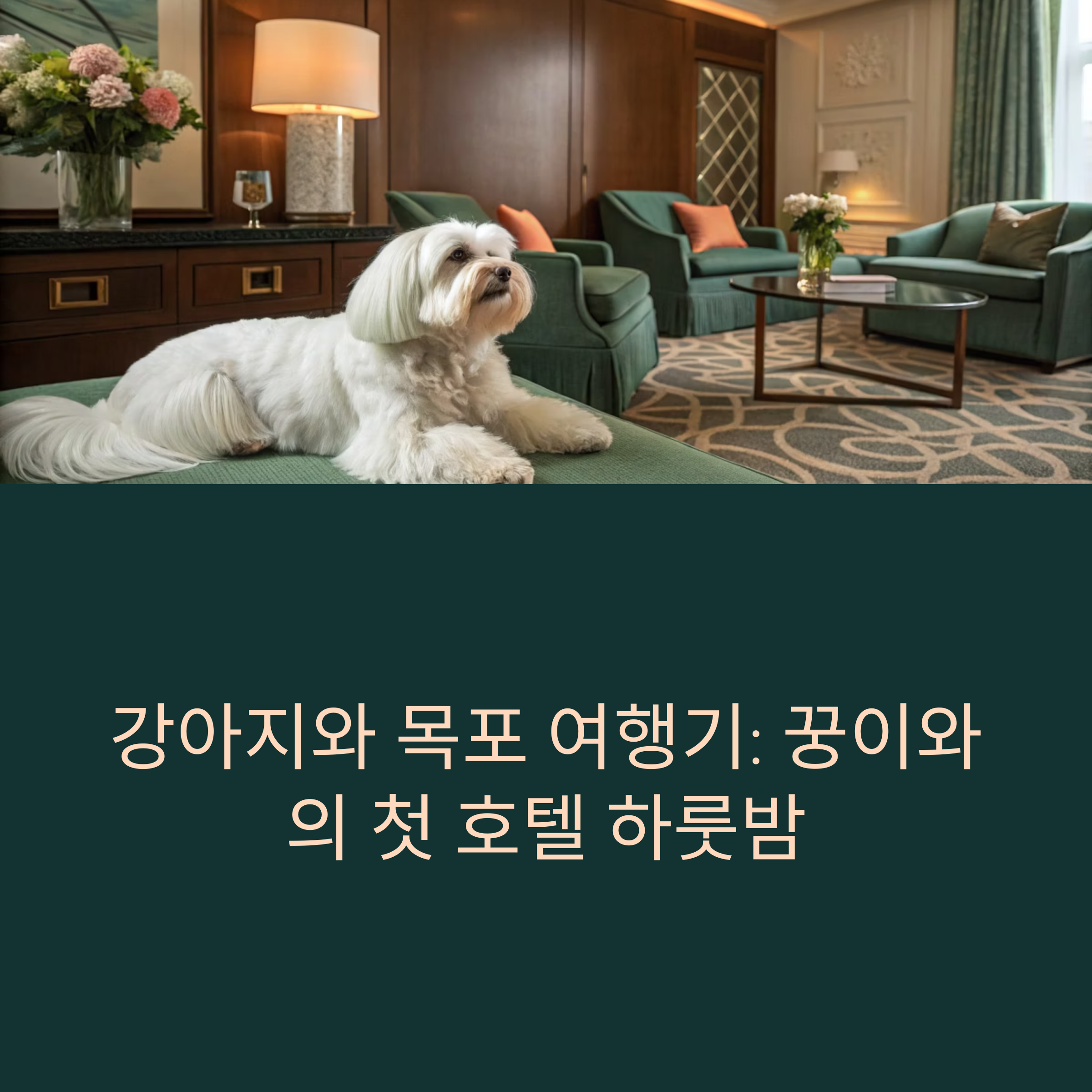 강아지와 목포 여행기