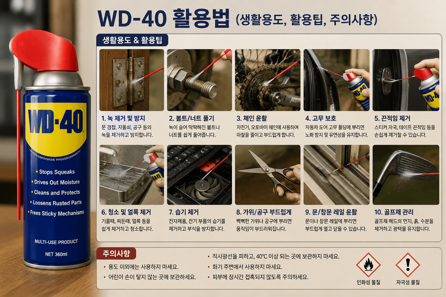 WD-40 활용법