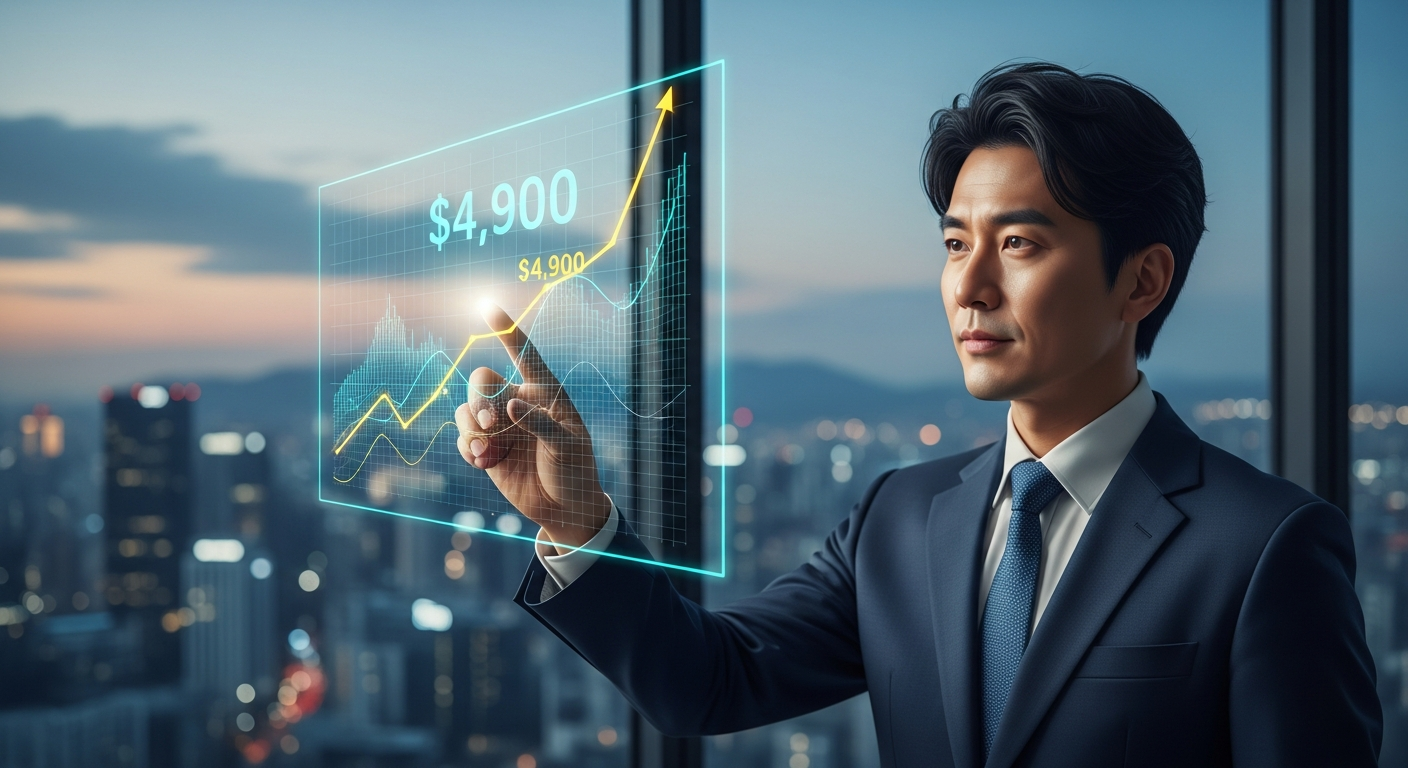 골드만삭스 2026년 금값 4900달러 전망 그래프와 수급 불균형 분석 데이터