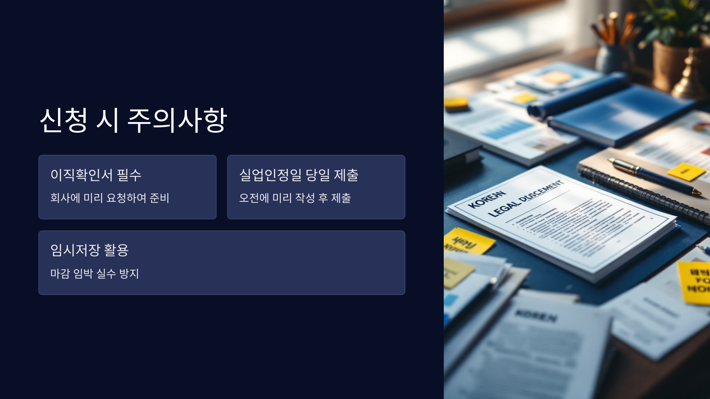 신청-주의사항