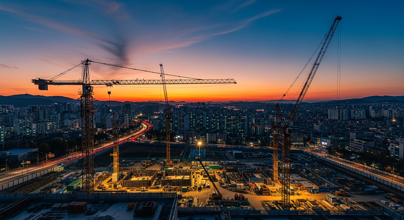 2026년 서울 신축 아파트 입주 예정 물량이 7000세대 미만으로 역대 최저 수준임을 나타내는 그래프