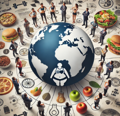 전세계적으로 비만을 바라보는 시각 관련 사진