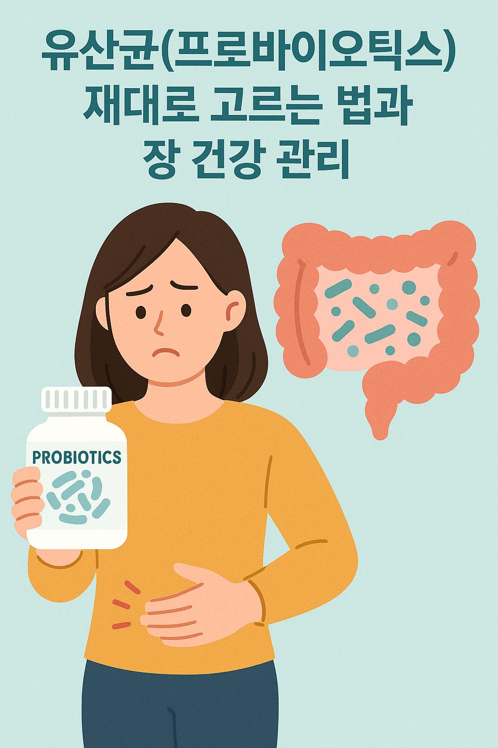 유산균(프로바이오틱스) 제대로 고르는 법과 장 건강 관리: 전문가 심층분석 및 최신 연구