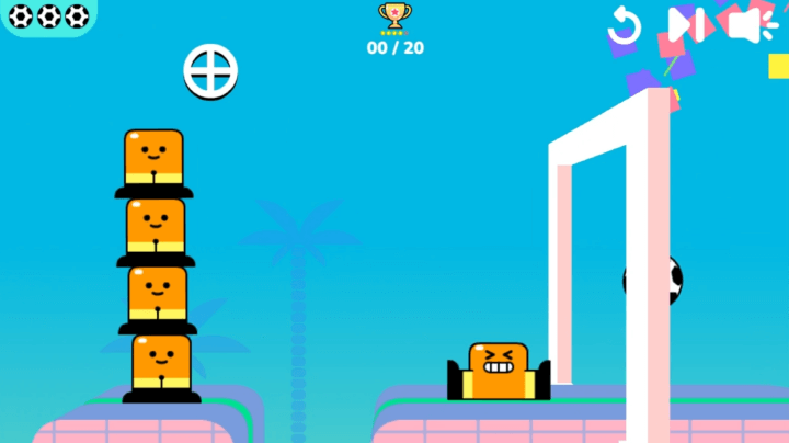 축구공을-조준하여-골대-안으로-넣는-화면