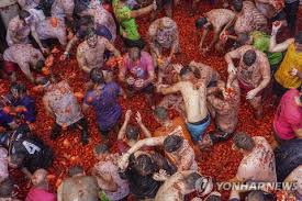 스페인 토마토축제