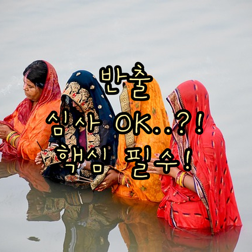 보세창고 물품 반출 심사 및 승인(수..