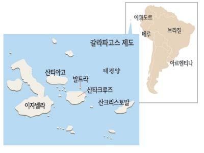 유네스코 세계유산 갈라파고스 제도