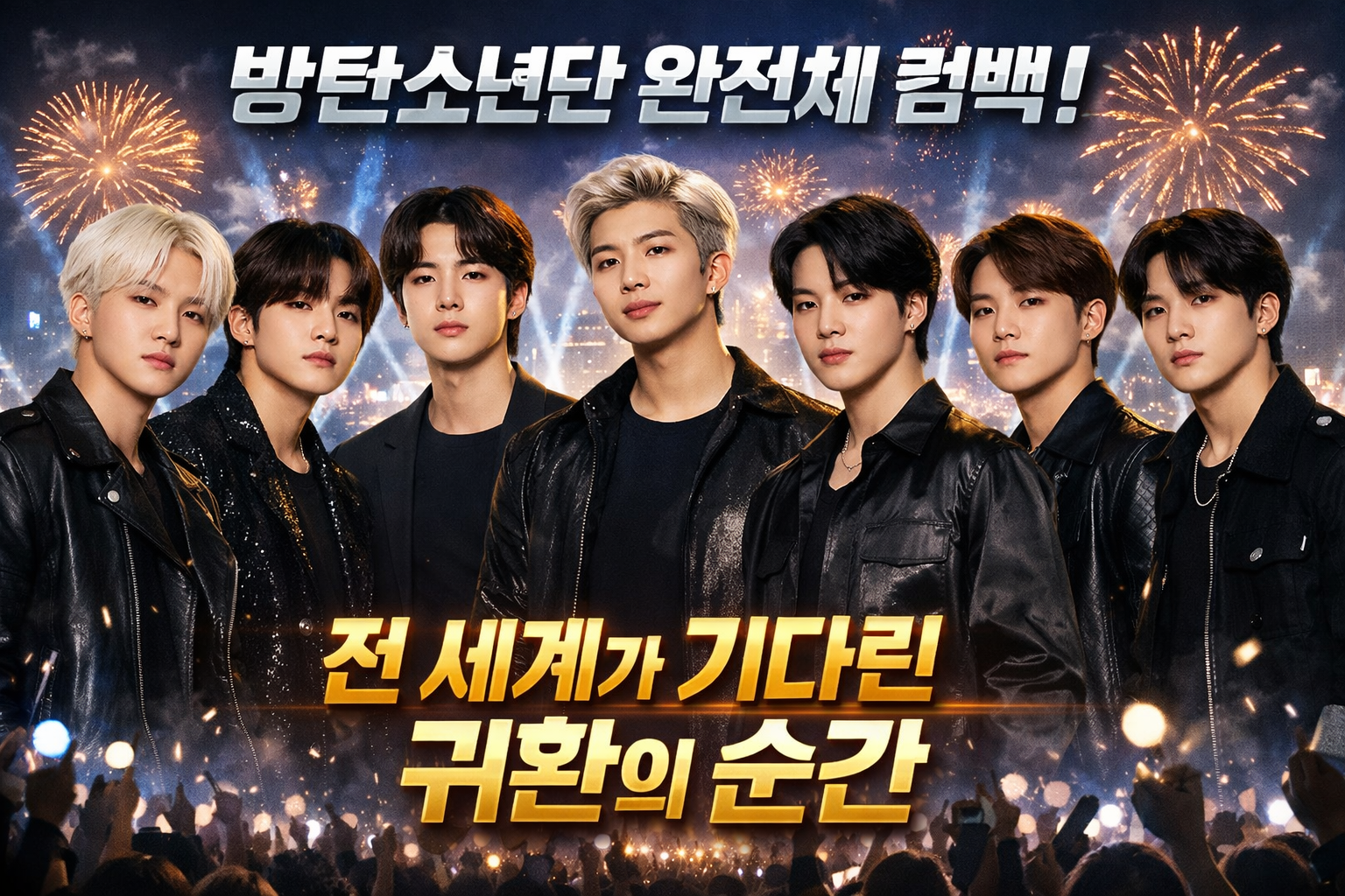 방탄소년단 완전체 컴백