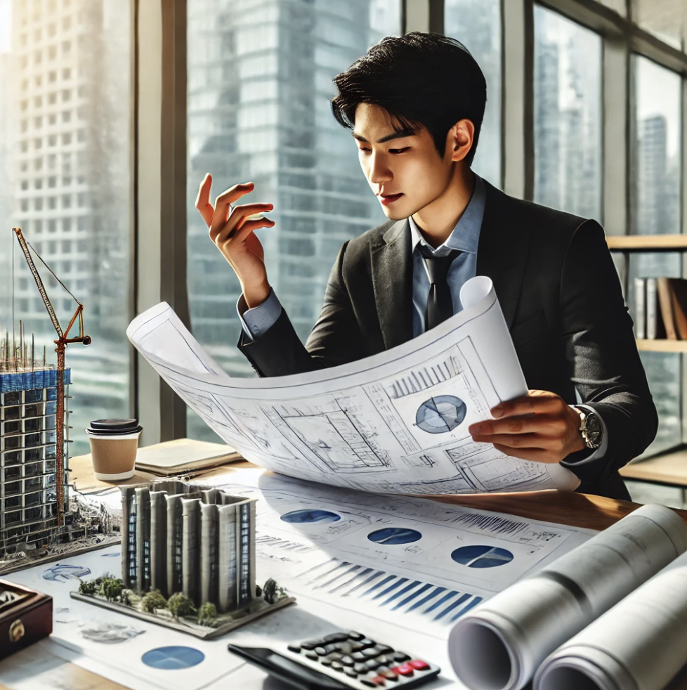 사업 확장을 계획하는 사업가