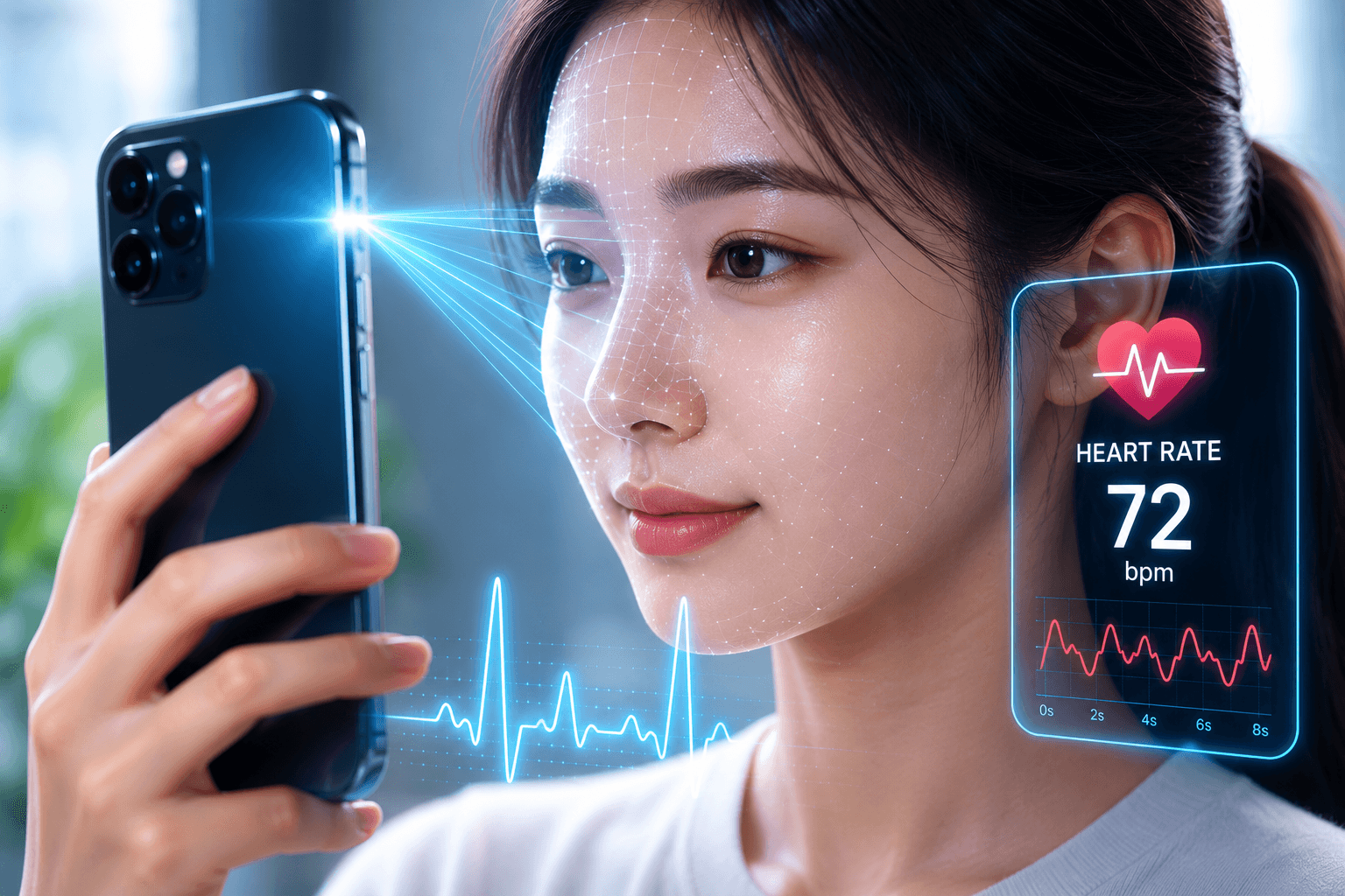 스마트폰 카메라가 심박수를 읽는다, AI 헬스케어의 다음 변화