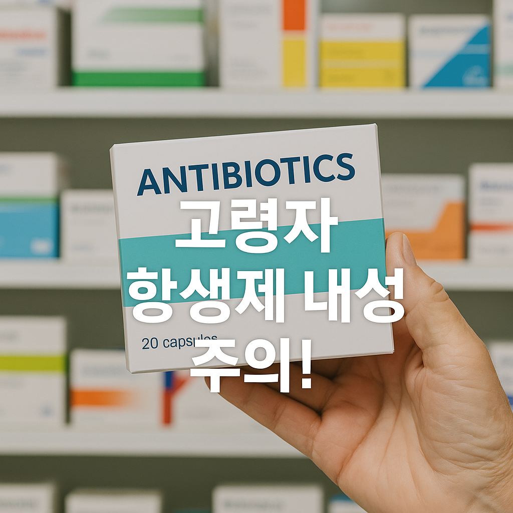 약이 안 듣는다고요 고령자 항생제 내성, 지금 알아야 할 대처법⚠️