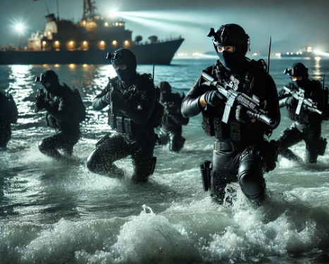 HID와 UDU 작전 수행 관련 사진