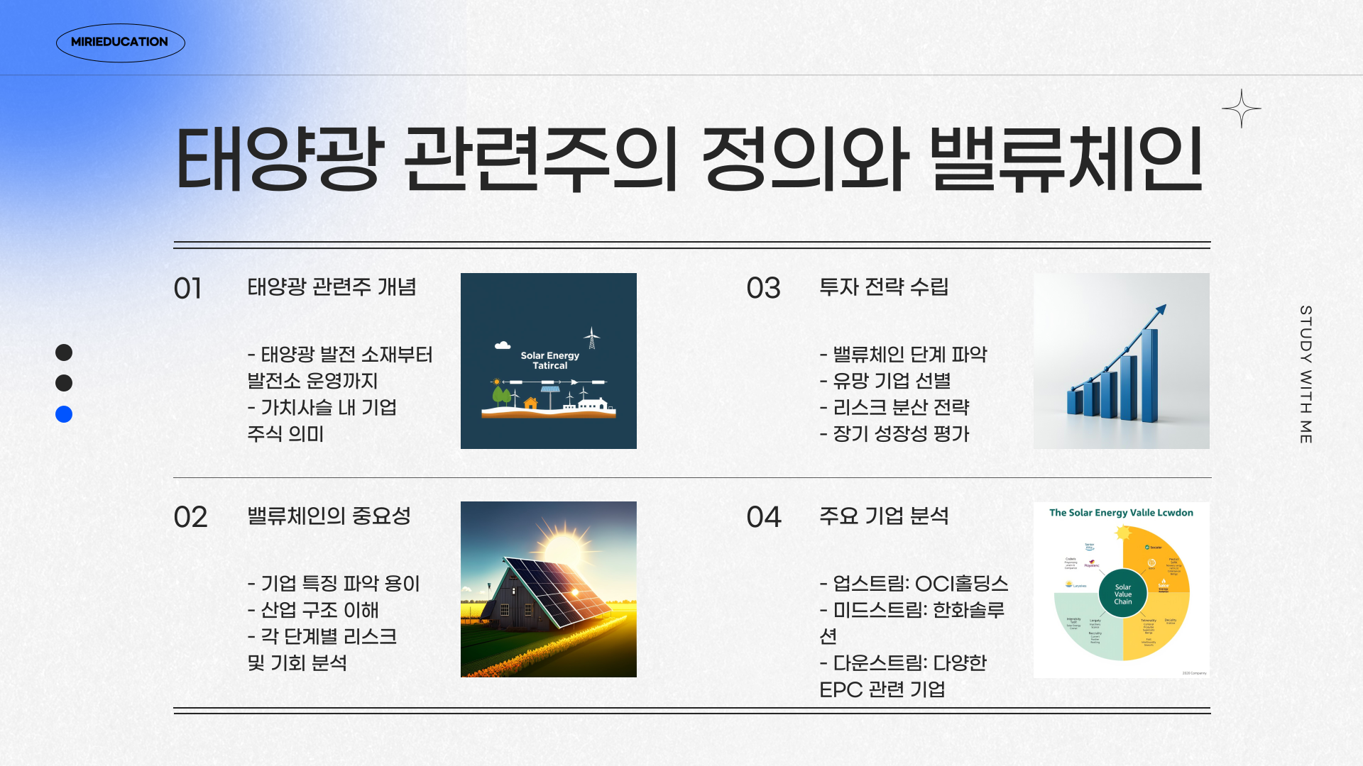 태양광관련주-가치