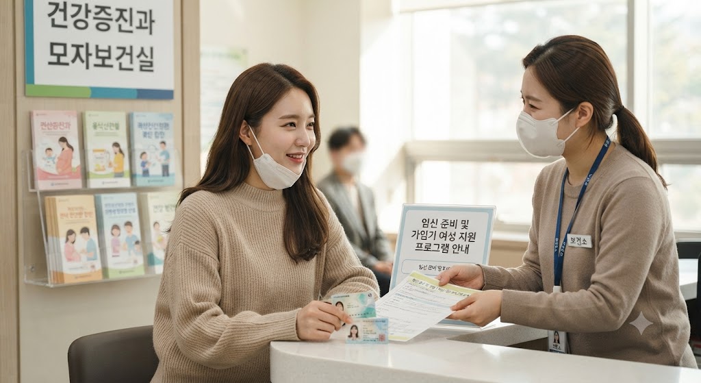 가임기 여성 보건소 방문