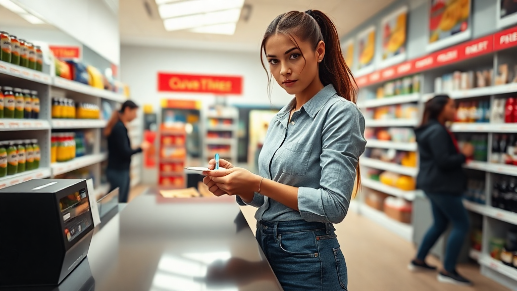 택배-발송하는-여성