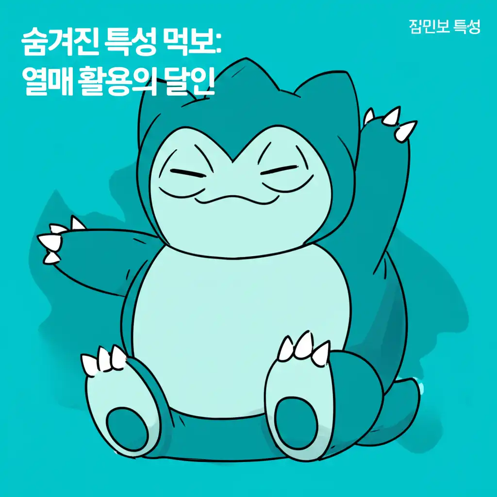 잠만보특성_gluttony