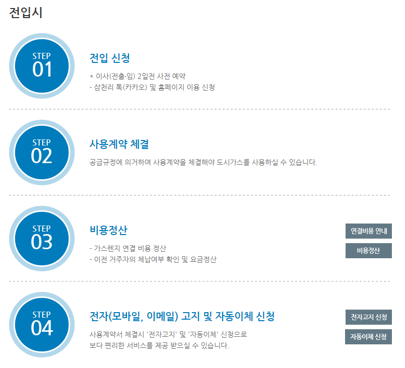 삼천리-도시가스-전입-신청방법