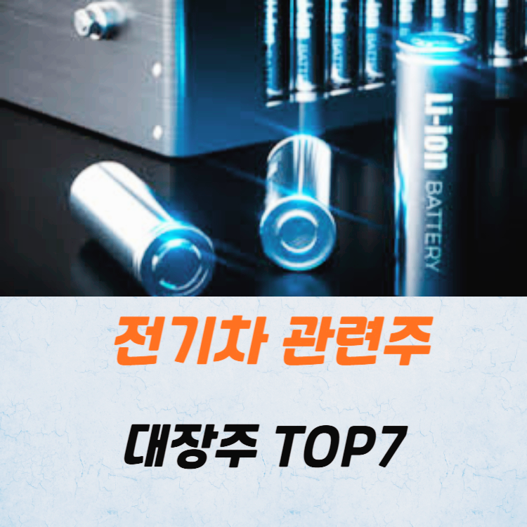 전기차 관련주 대장주 2차전지 테마주 TOP7