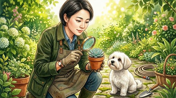 해충(응애, 각지벌레 등) 관찰