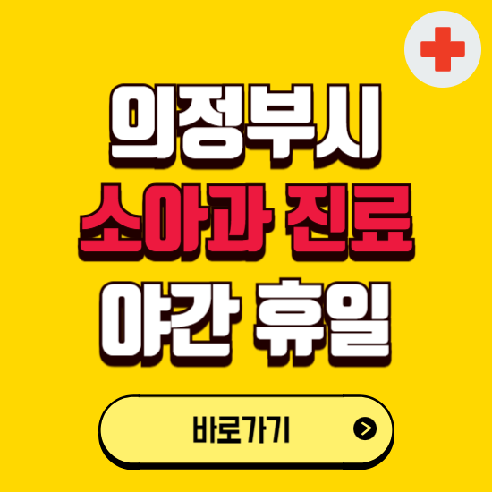 의정부시 야간 소아과 진료병원 찾기 ❘ 24시 일요일 주말 연휴 응급진료 추천 잘하는 곳