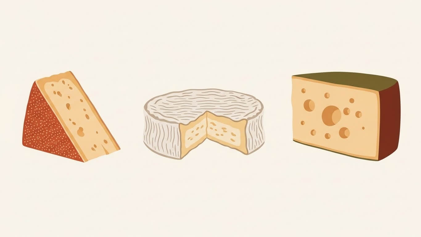 유럽 발효치즈의 정수: 프랑스, 이탈리아, 스위스