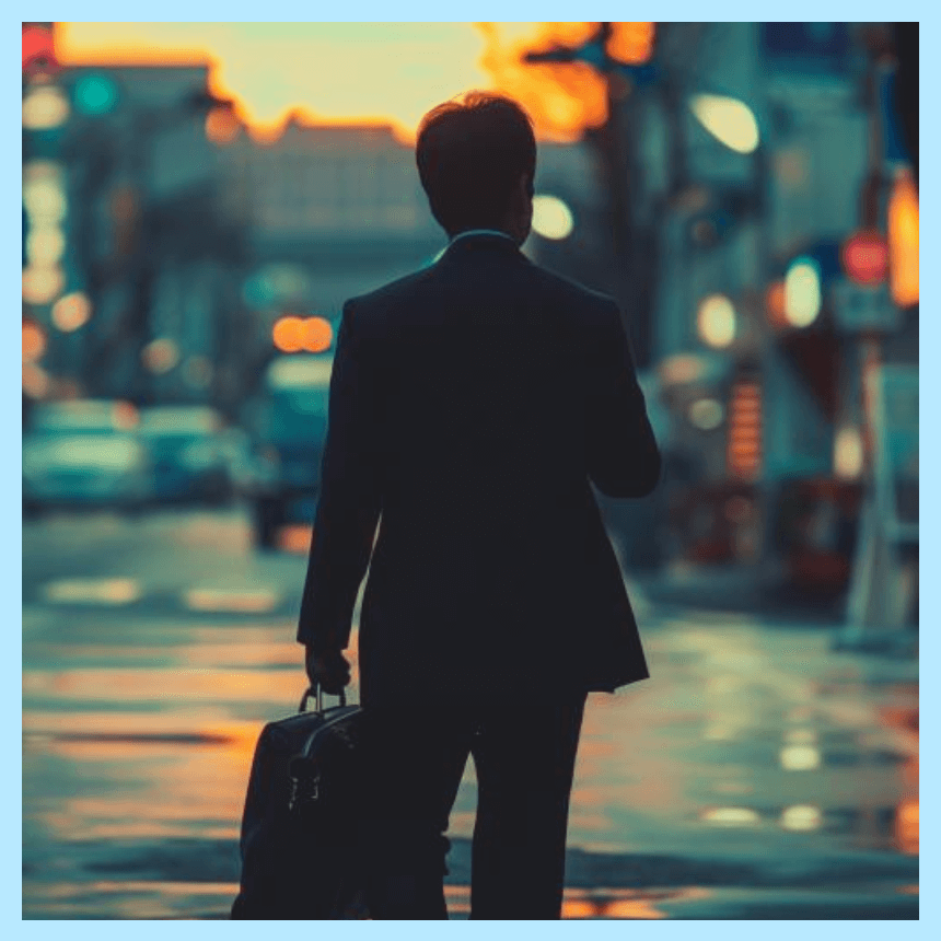 직장인 피로 누적, 건강 경고 관련 사진