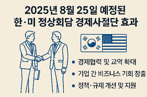 2025 한&middot;미 정상회담 경제사절단, 실질적 효과
