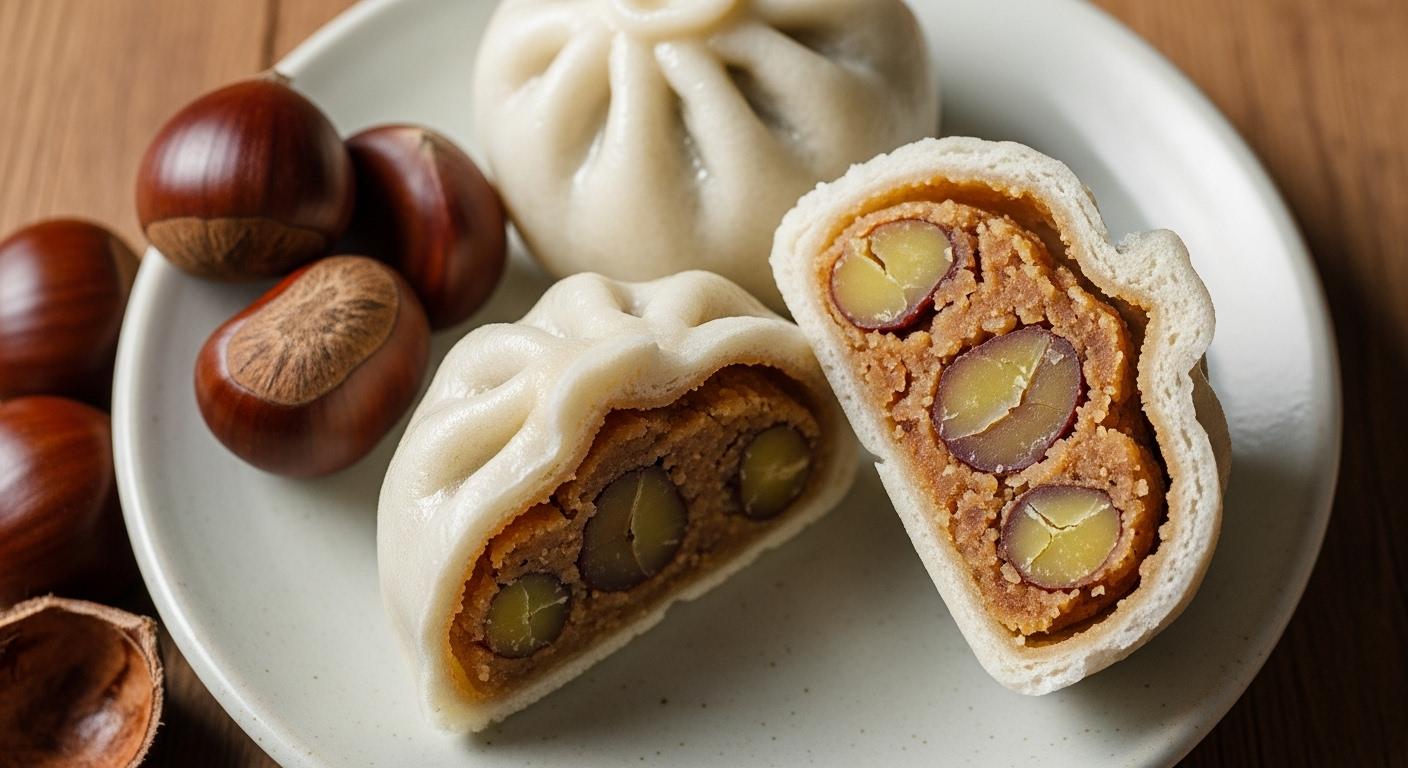 송편 밤 속재료